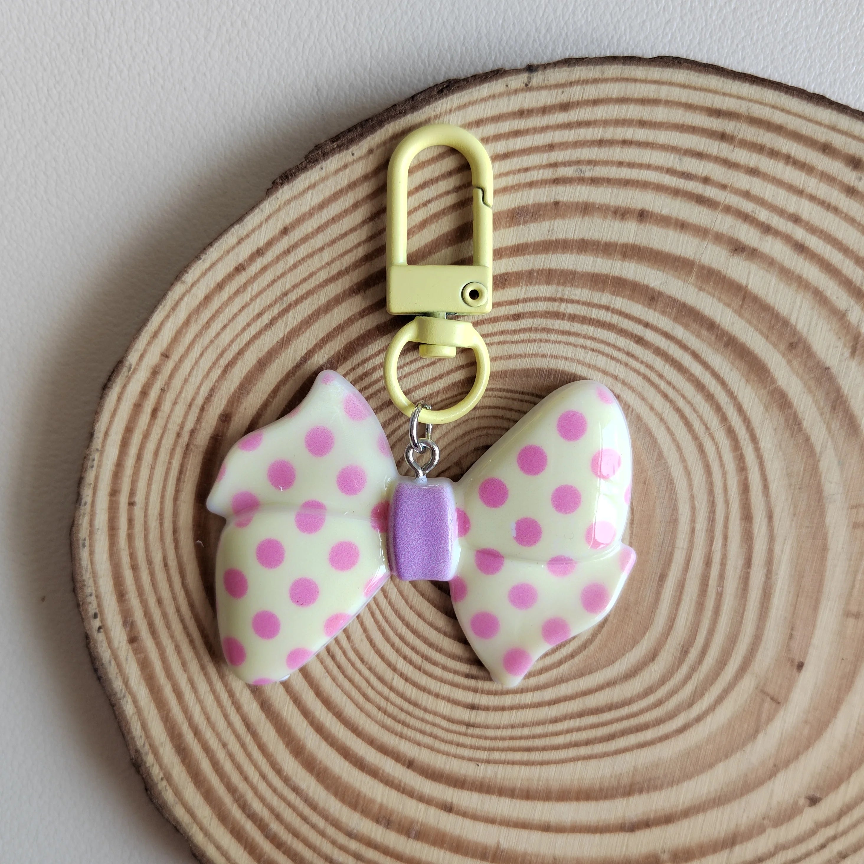 New Cute Bowknot Bag Charms Bowtie Keychain Handbags Bag Pendant Accessories Ladies Valentines Day Mother's Day Gifts