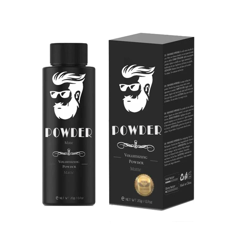 UUFINE Factory Customize Scent No Leave Residue Strong Hold Men's Hair Styling Powder with 20g