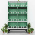 In Stock parrot Bird Cage Stackable Large Bird Cage Wth Divider Bird Breeding Cages Easy Cleaning Canary Bird Cage for Birds