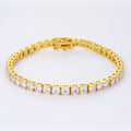 Classic 925 Silver 2mm-3mm Moissanite Tennis Bracelet 4 Prong Ultra Value Collection DEF COLOR  VVS Clarity