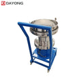 New Design Small Space Mobile 450mm Diameter Soya Milk Round Separator Vibrating Screen Machine