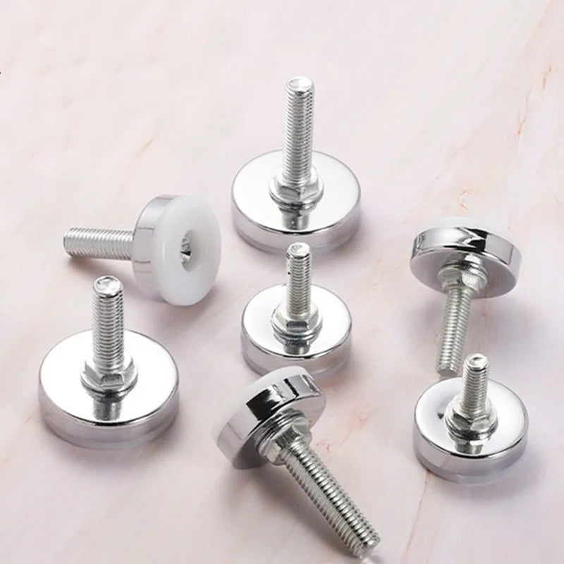 M8 Adjustable Furniture Levelling FeetScrew-in Table Leg Adjuster Floor Protector Leg Levelers for Bed Sofa Cabinet Table