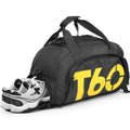 Fashionable Waterproof Nylon Unisex Fitness Backpack T60 Custom Logo Processing Zipper Soft Handle Lightweight Football Travel