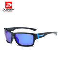 DUBERY D2071 2026 UV400 Mens Sunglasses Blue/Transparent PC Polarized Sports Shades for Men Unisex Fashion Sports Sunglasses