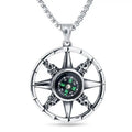 Vintage Punk Styles Titanium Steel Not Fade Hip-Hop Personality Cross Pendant Trendy Necklace