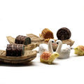 10-pack Mini Boat Duck Fairy Garden Miniatures Set 3D Decorative Terrarium Figurines Ornament DIY Toy Handmade potted decor