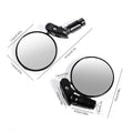 Superbsail Universal Rear View Bike Mirror Adjustable Side Handlebar for Mountain MTB BMX Road Bicycles