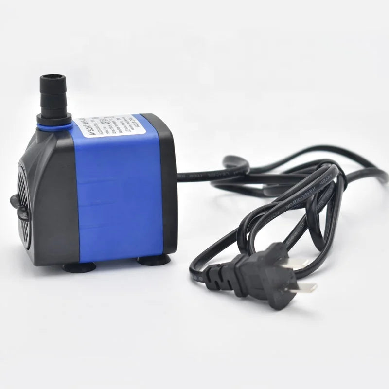 ALMANE 8W Small Water Pump Submersible Pump Fish Tank Water Drawing Cycling Pump for Aquarium Fountain Hydroponic