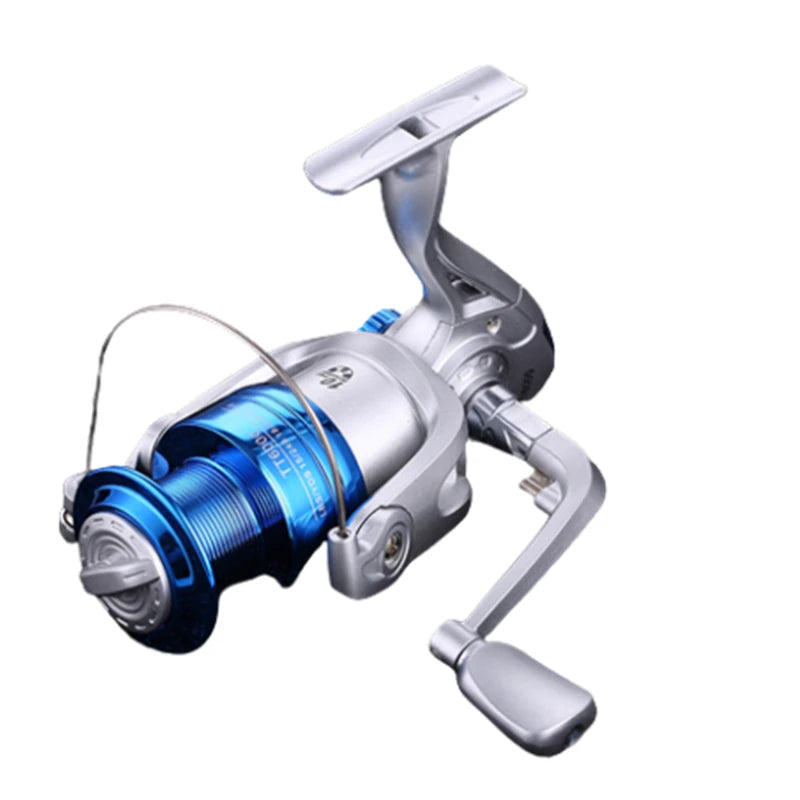 New Product 5.2:1 10BB Nylon Body Spinning Fishing Reel TT2000-7000 Series Saltwater Blue Fishing Wheel