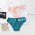 Women Mid-rised Panties Traceless Seamless Underwear Briefs Seamless Ultra-thin Ice Silk Thong