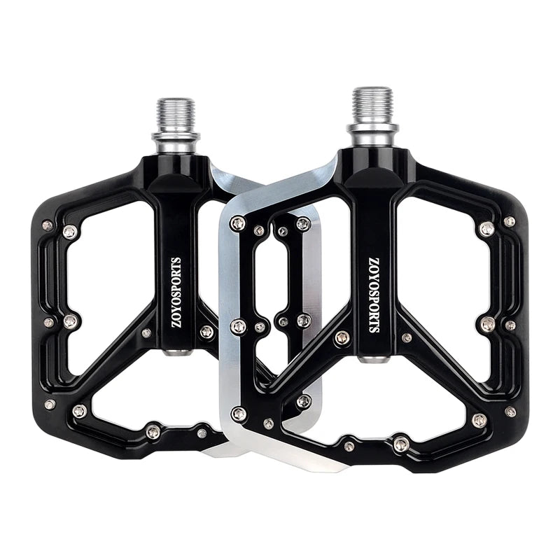 ZOYOSPORTS Lightweight CNC Aluminium Alloy Adult Bike Pedal Waterproof for Road & MTB Dustproof for Mountain Bikes