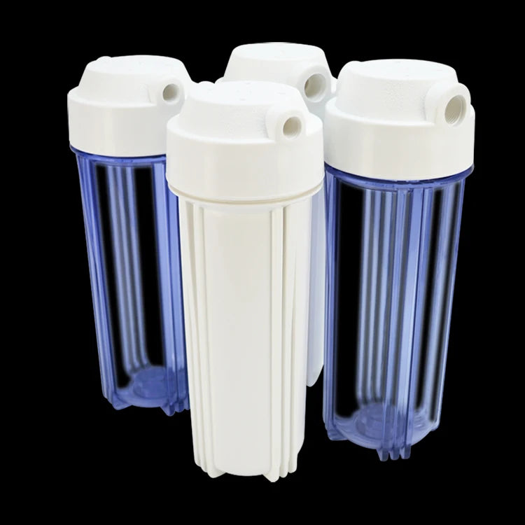 Plastic 10 Inch Single Water Filter Housing Wall Mounted Water Purifier 0.2 Micron Ceramic Cartridge for Water Filter Housing