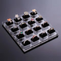 Custom Size and Color Acrylic Ring Necklace Jewelry Display Stand Set Premium Display Accessories  custom jewelry tray