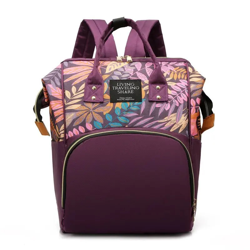 Fashionable Multifunctional Mommy Bag Moisture-proof Waterproof Large-capacity and Simple Storage Bag