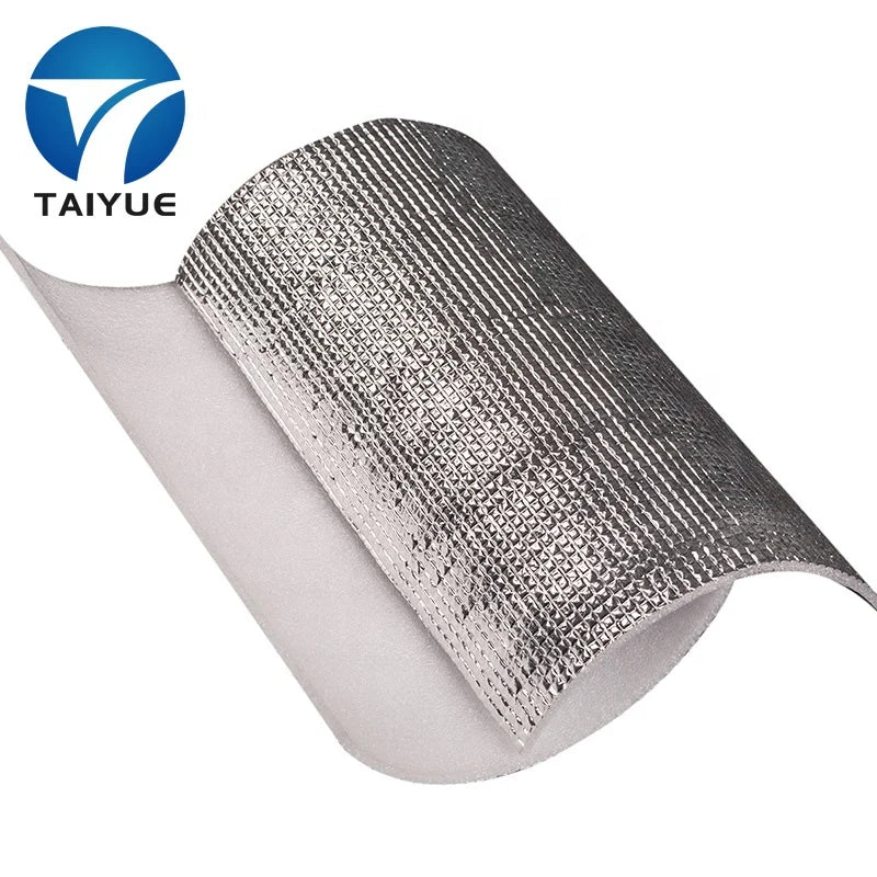 Modern Style Aluminum Thermal Insulation Roofing Materials Closed-cell Foam Foil High Reflectivity Effective Heat Insulation for