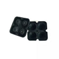 Ready to Ship 4-Cavity Diamond Ice Cube Trays 4 Grid Silicone Mold for Ice Cream Custom Logo Stackable Ice Cream Maker Tools