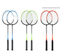 Factory Low Price Wholesale Iron Alloy Badminton Racket Shuttlecock Racket for Beginner Playing Family Sport School Sport