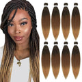 Wholesale 26Inch Pre-stretched Expression Braiding Hair Pre Stretch  Pre-stretched Braiding Hair