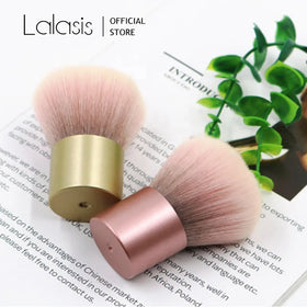 Lalasis Make up Brush Mini Portable Custom logo pink Purple Face Blending Blush Single Makeup Brush