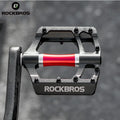Aluminum Alloy 9/16\" Non-Slip Pedals with Sealed Bearing Cleats Road Bicycle Platform Pedals for MTB Bikes