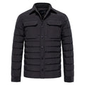 Winter New Men's Solid Color Cotton Coat Business Casual Warm Jacket for Men