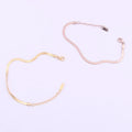 Hot Selling Stainless Steel Bracelet 18K Gold Plated Snake Chain Bracelet for Women