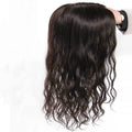 AU  Natural Scalp Female Hairpiece for Thinning Hair Clip on Human Hair Silk Topper for Women High Density