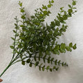 Factory Wholesale Artificial Plant Plastic Eucalyptus Leaves Bundle