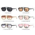 2025 Trendy Ins European American Style Sunglasses with Double Bridge Large Frame and Personality Toad Cross-Border Same Style