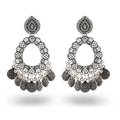 Hot Selling Irregular Circular Earrings With Bird Cage Shaped Carved Totem Earrings