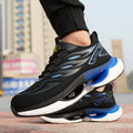 ZG907-5  Men's New Fly Knitting Sport Style Safety Shoes Breathable Lightweight Work Shoes Popcorn+TPU Outsole Autumn/Winter