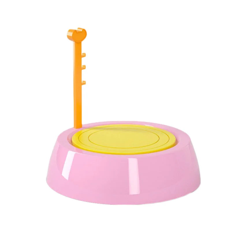 Kids Air Dry Sculpting Clay and Craft Paint Kit Pottery Wheel Art Craft Supplies Fun Educational Arts Crafts Toy for Children