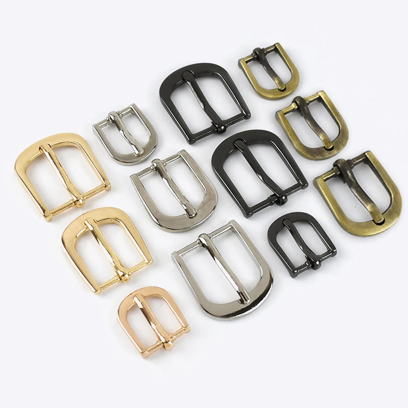 Deepeel BF498 12/16/19mm Handbag Hardware Bag Accessories Belt Strap Buckles Adjustable Pin Buckle