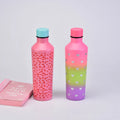 500ml Double-Wall Vacuum Insulated 304 Stainless Steel Tumbler Stylish Narrow Mouth Vase-Style Portable Water Bottle