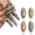 Luxury Zircon Crystals Metal Alloy Nails Jewelry Manicure Accessories Decoration 3d Diamond Virgin Mary Nail Charms