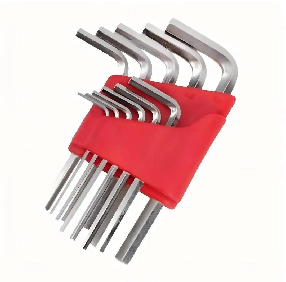 11-Piece Metric Hex Key Set Professional Home Repair Allen Wrench Kit 1.27mm to 6mm Carbon Steel DIY Grade OEM Customizable