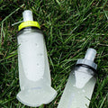 350ML 450ML 500ML TPU Collapsible Transparent Sports Water Bottle for Climbing Cycling Mountaineering Running Water Bottle