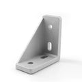 Manufacturer 4 Hole 4080D-10 Inside Gusset Corner Bracket Black Angel Bracket for 4040 Aluminum Profile Extrusion#1052