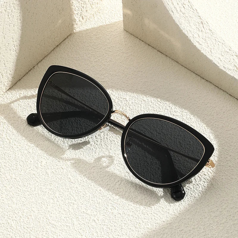 Sunglasses Women Fashion Oversized Luxury Brand Designer Sun Glasses for Ladies Vintage De Sol Shades Female 95536