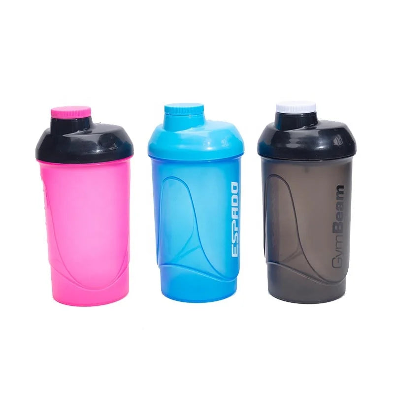 BPA Free Plastic 20 oz  Protein  with Mixing Agitators for Protein Mixes