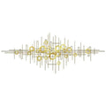 153*66cm New Dropshipping Products Large Wall Home Decor Art Metal Metallic Wall Living Room for Home Decor Luxury Art Item