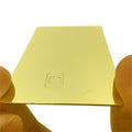 Blank Metal Card Stainless Steel Various Colors Credit Cards with Chip Hole Magnetic Strip Metal Business Chip Card