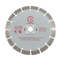 CHANGLI Industrial 9 Inch Sintered Hot Press Nitride Segment Saw Blade Diamond Cutting Disc for Granite & Concrete OEM Supported