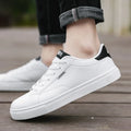 Casual Men's Black Color Household Elevator Sneakers PU Leather Height Increasing Shoes
