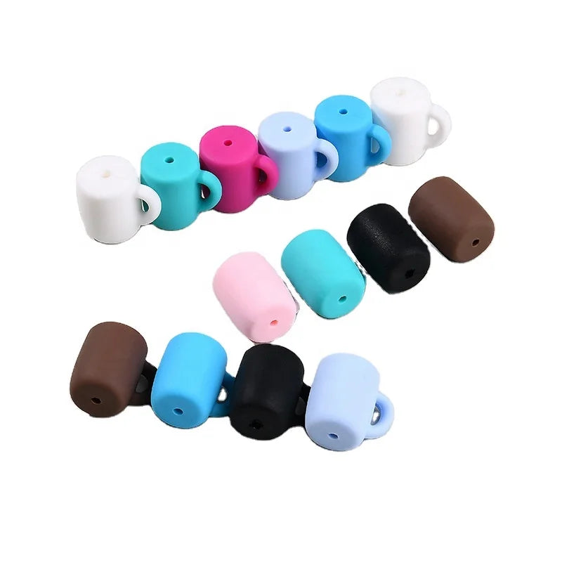 Fashion Trending Customized Multicolor Food Grade Silicone Beads for Jewelry & Baby Teething Accessories