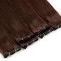 Hot Selling 12a Longest Hair Ratio Double Drawn Remy Single Donor Raw Virgin Hair Flat Weft