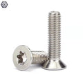 Stainless Steel 304 Torx Countersunk Head Security Screws GB2673 Anti-theft Machine Star Screws