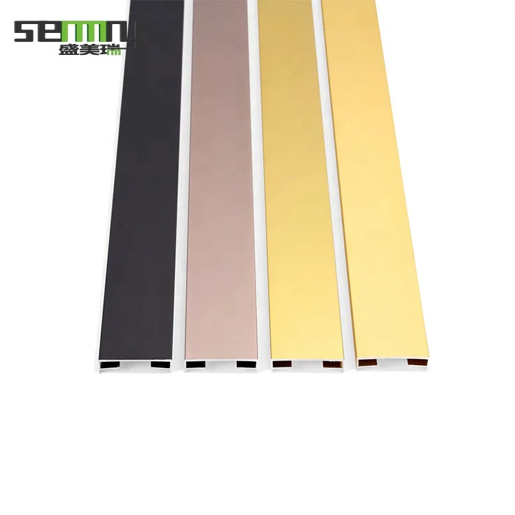 Kitchen Modern U Type Aluminum Tile Trim with Newest Decorative Design for Shopping Mall Projects