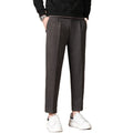 Men's Business Pants Fashion Long Pants Formal Suit Pants Male Elastic Casual Flare Trouser With Customized Design