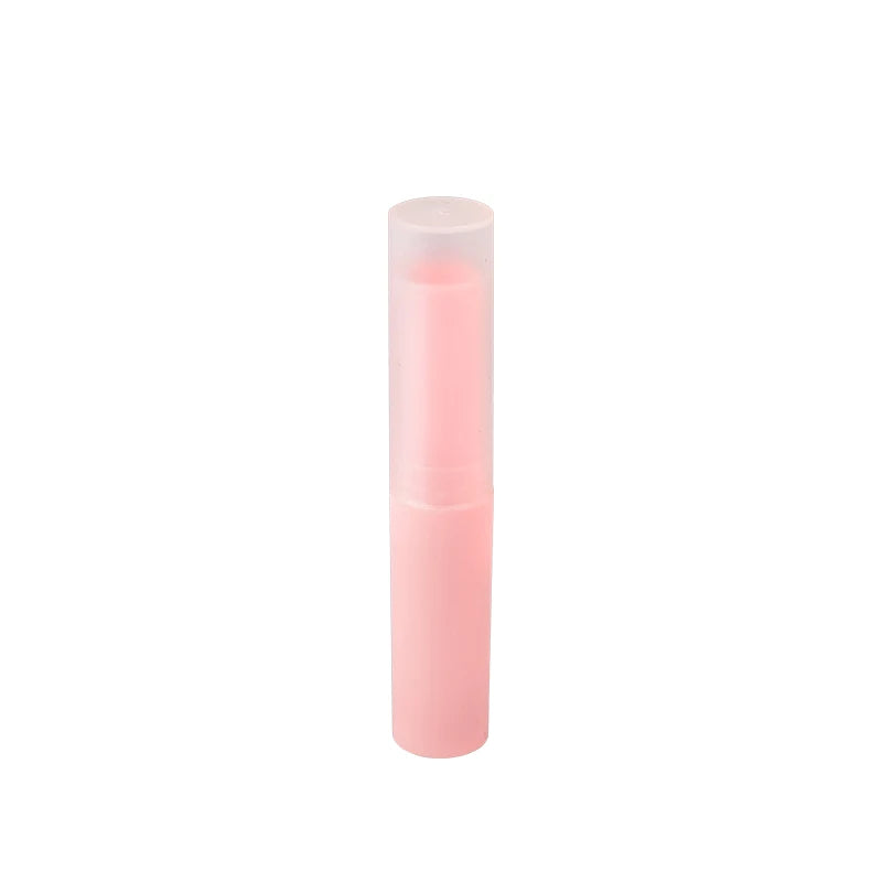 4.3g ABS/AS Plastic Screen Printing Multi-color Low MOQ Ready Stocks Cosmetic Lip Balm Packaging Empty Lipstick Bottles